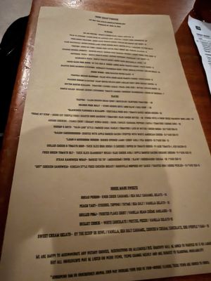 Menu photo 1 1608 Crafthouse Virginia Beach, VA