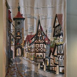 Europa - Needlepoint tapestry