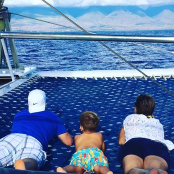 Trilogy Excursions - Laying on the net. - Snorkeling Near Me - Lahaina, Hawaii