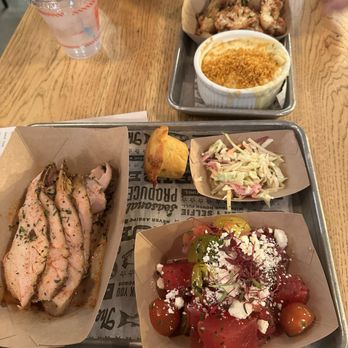 The Polite Pig - Turkey breast, watermelon, Mac and cheese, cauliflower - Barbeque Near Me - Orlando, Florida The Polite Pig - Turkey breast, watermelon, Mac and cheese, cauliflower - Barbeque Near Me - Orlando, Florida