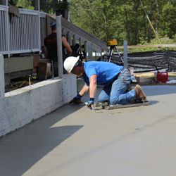 Supreme Construction and Concrete - Garage foundation