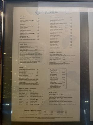 Menu photo 1 Fish Boon Carlsbad, CA