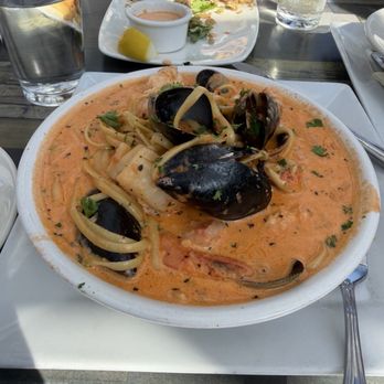 Ada’s Fish House - Seafood Pasta yummy! - Seafood Near Me - Pismo Beach, California