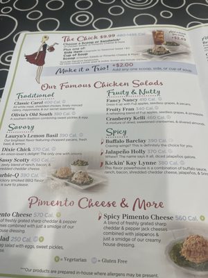 Menu photo 2 Chicken Salad Chick Amarillo, TX