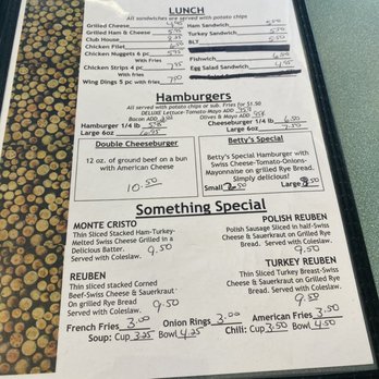 Betty's Restaurant - Menu - Breakfast & Brunch Near Me - Boyne Falls, Michigan Betty's Restaurant - Menu - Breakfast & Brunch Near Me - Boyne Falls, Michigan