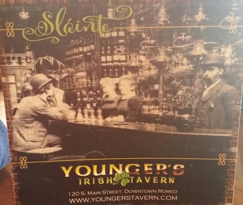 Menu photo 5 Younger's Romeo, MI Menu photo 5 Younger's Romeo, MI