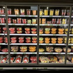 Kroger - The fruit section are always fresh