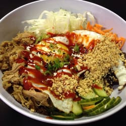 Bibimbap - very tasty and a good portion for $10