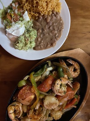 Photo of Alebrijes Mexican Delicacies - Kingston, NY, US. Shrimp fajita