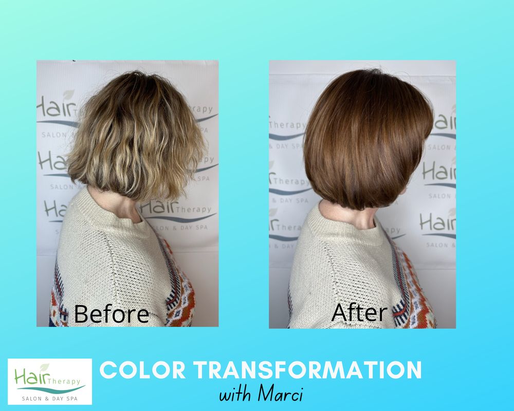 Hair Therapy Salon & Day Spa Logo