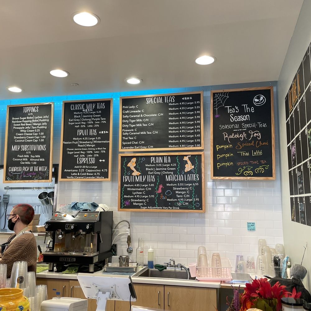 Cha House - Raleigh - Interior - Bubble Tea Near Me - Raleigh, North Carolina