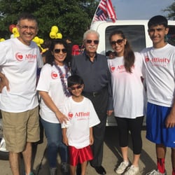 Affinity Heart Care - Dr. Kazi and her family at the 2015 Coppell 4th of July Parade.