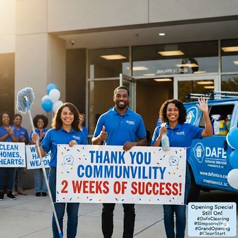 DAFE Cleaning Services - 2 weeks of business - Office Cleaning Near Me - Simpsonville, South Carolina DAFE Cleaning Services - 2 weeks of business - Office Cleaning Near Me - Simpsonville, South Carolina