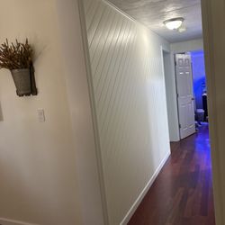 Vazquez Services Painting - Painted wood hallway