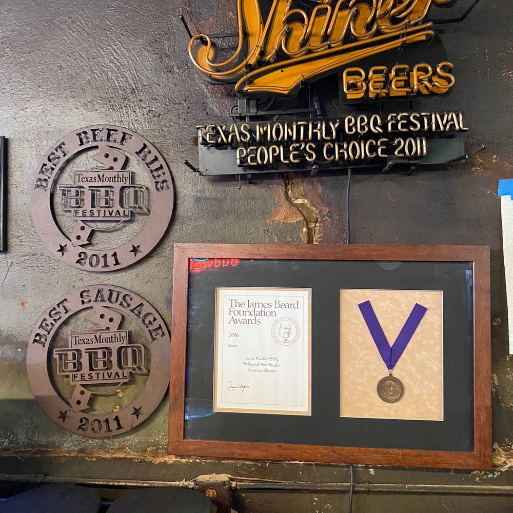 Louie Mueller Barbecue - More awards - Barbeque Near Me - Taylor, Texas Louie Mueller Barbecue - More awards - Barbeque Near Me - Taylor, Texas