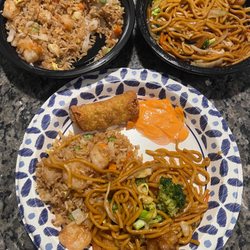 Golden Palace Express - Shrimp Fried Rice & Shrimp Lo Mein To Go