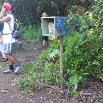 Hau'ula Loop Trail - When you see this mailbox,  look to the right. Trail starts there. - Hiking Near Me - Hauula, Hawaii
