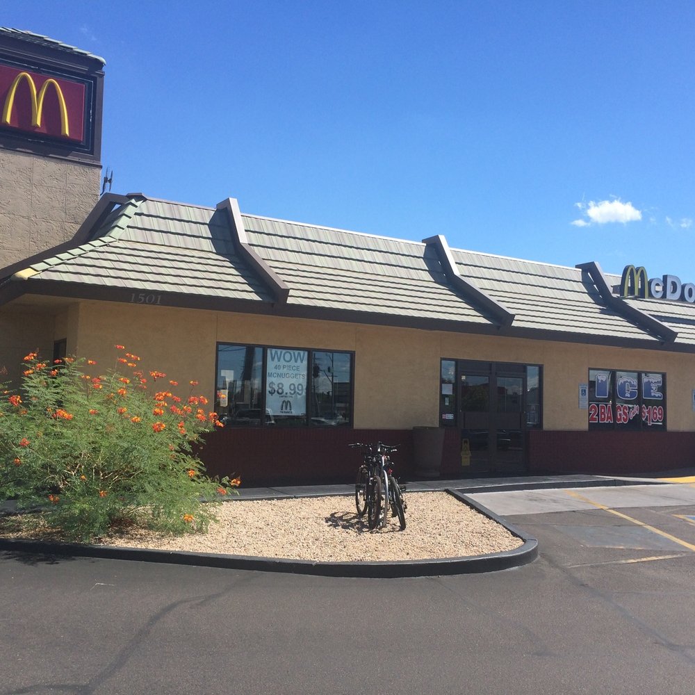 McDonald's - a bicycle parked in front of the restaurant - Burgers Near Me - Phoenix, Arizona McDonald's - a bicycle parked in front of the restaurant - Burgers Near Me - Phoenix, Arizona
