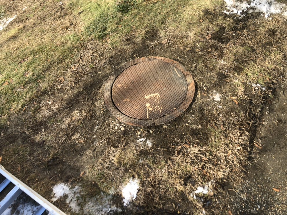 Slide of Central Mass Drain Cleaning