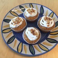 Beach Bum Baking - Carrot Cake Cupcakes