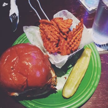 Bat 17 - Bat 17 burger and sweet potato fries - New American Near Me - Evanston, Illinois Bat 17 - Bat 17 burger and sweet potato fries - New American Near Me - Evanston, Illinois
