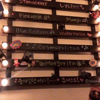 Q Bistro - Their soju flavors - Korean Near Me - Las Vegas, Nevada