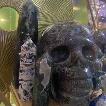 Sweet Okole Jewelry - A big moss agate skull. My room lighting doesn't do it justice - Jewelry Near Me - Aiea, Hawaii Sweet Okole Jewelry - A big moss agate skull. My room lighting doesn't do it justice - Jewelry Near Me - Aiea, Hawaii