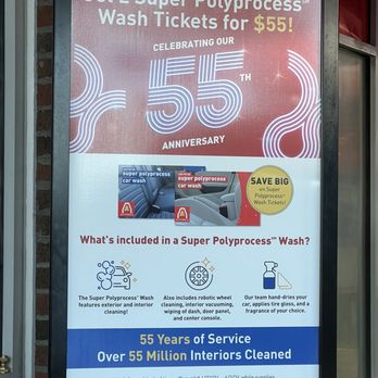 Autobell Car Wash - 55th Autobell Anniversary Special $55 for 2 Super Polyprocess wash service usually $70!! - Car Wash Near Me - Johns Island, South Carolina Autobell Car Wash - 55th Autobell Anniversary Special $55 for 2 Super Polyprocess wash service usually $70!! - Car Wash Near Me - Johns Island, South Carolina
