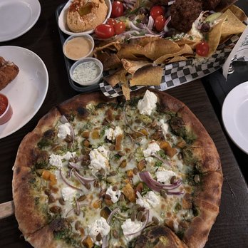 Bar Solita - Basil Pesto Pizza and Vegetarian Nachos - Wine Bars Near Me - Richmond, Virginia Bar Solita - Basil Pesto Pizza and Vegetarian Nachos - Wine Bars Near Me - Richmond, Virginia