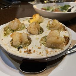 Lump Crab And Shrimp-stuffed Mushrooms