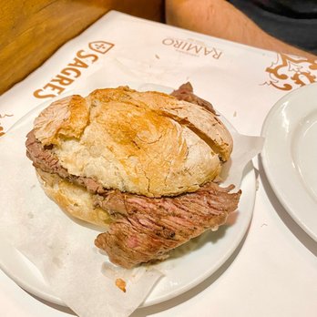 Cervejaria Ramiro - Beef sandwich for dessert...such a funny concept. - Seafood Near Me - Lisbon, 11