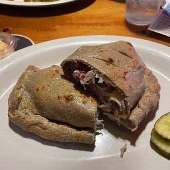 Crescent Moon Ale House - Reuben calzone - Pubs Near Me - Omaha, Nebraska Crescent Moon Ale House - Reuben calzone - Pubs Near Me - Omaha, Nebraska