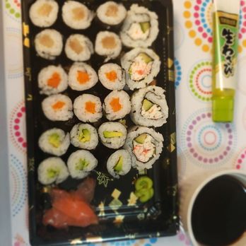 Edo Japan - As far as "fast food" type sushi goes, this place is pretty good. Freshly made rolls, little skimpy on the wasabi though! - Japanese Near Me - Edmonton, Alberta Edo Japan - As far as "fast food" type sushi goes, this place is pretty good. Freshly made rolls, little skimpy on the wasabi though! - Japanese Near Me - Edmonton, Alberta