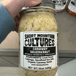 Short Mountain Cultures - The best sauerkraut I've tried