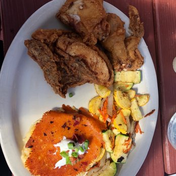 Brick's River Cafe - Broasted chicken - American Near Me - Bandera, Texas Brick's River Cafe - Broasted chicken - American Near Me - Bandera, Texas