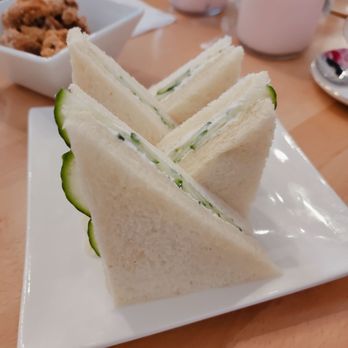Proper Rose Garden - Cucumber sandwich - Themed Cafes Near Me - Katy, Texas