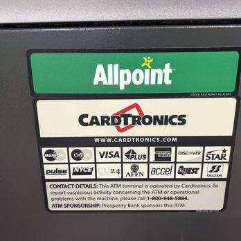 ampm - a close up of a cardtrons label on a machine - Convenience Stores Near Me - Fairfield, California