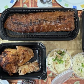Stonefire Grill - Tri Tip for 6, whole Ribs, Tri tip, Chicken and Garlic Mashed Potatoes. - Barbeque Near Me - Chatsworth, California