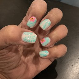 Dip and nail design by Tom