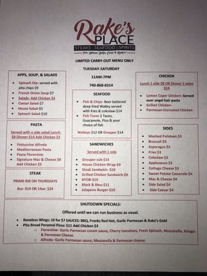 Menu photo 3 Rake's Place Zanesville, OH Menu photo 3 Rake's Place Zanesville, OH