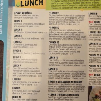 El Azteca Mexican Restaurant - Menu 7.25 - Mexican Near Me - Virginia Beach, Virginia