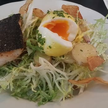 Fishing With Dynamite - Arctic Char Frisee Salad - Seafood Near Me - Manhattan Beach, California