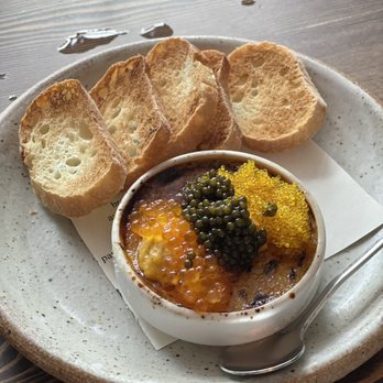 3rd Cousin - Uni creme brûlée - so decadent and amazing! - New American Near Me - San Francisco, California
