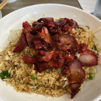 Saigon Bistrot - Char Sii garlic fried rice. - Vietnamese Near Me - Garden Grove, California