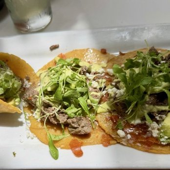 Sandbar Cocina y Tequila - Filet Mignon tacos  homemade tortillas!! - Sports Bars Near Me - Santa Barbara, California