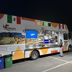 Lamas Peruvian Truck