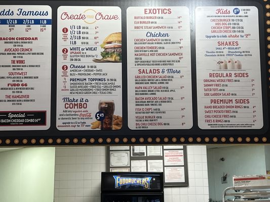Menu photo 3 Fuddruckers Albuquerque, NM