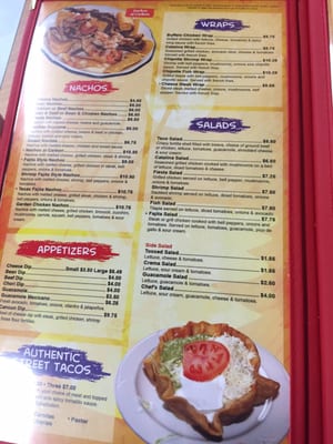 Menu photo 3 Cancun Mexican Grill Woodstock, GA