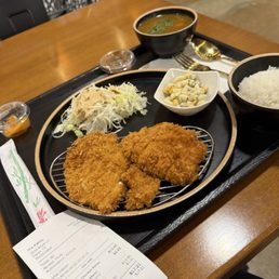 Curry chicken katsu