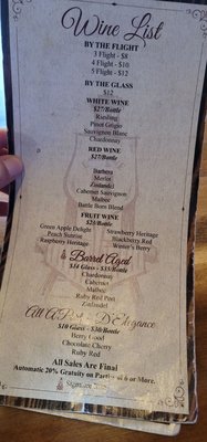 Menu photo 8 Engine 8 Urban Winery Sparks, NV